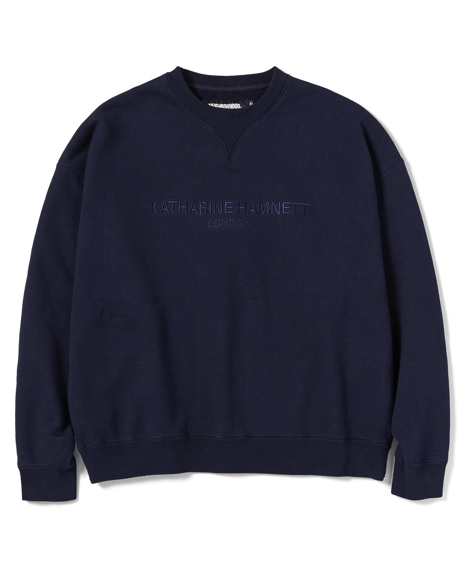 ＜50%OFF＞【NEIGHBORHOOD × KATHARINE HAMNETT】LOGO SWEAT LS