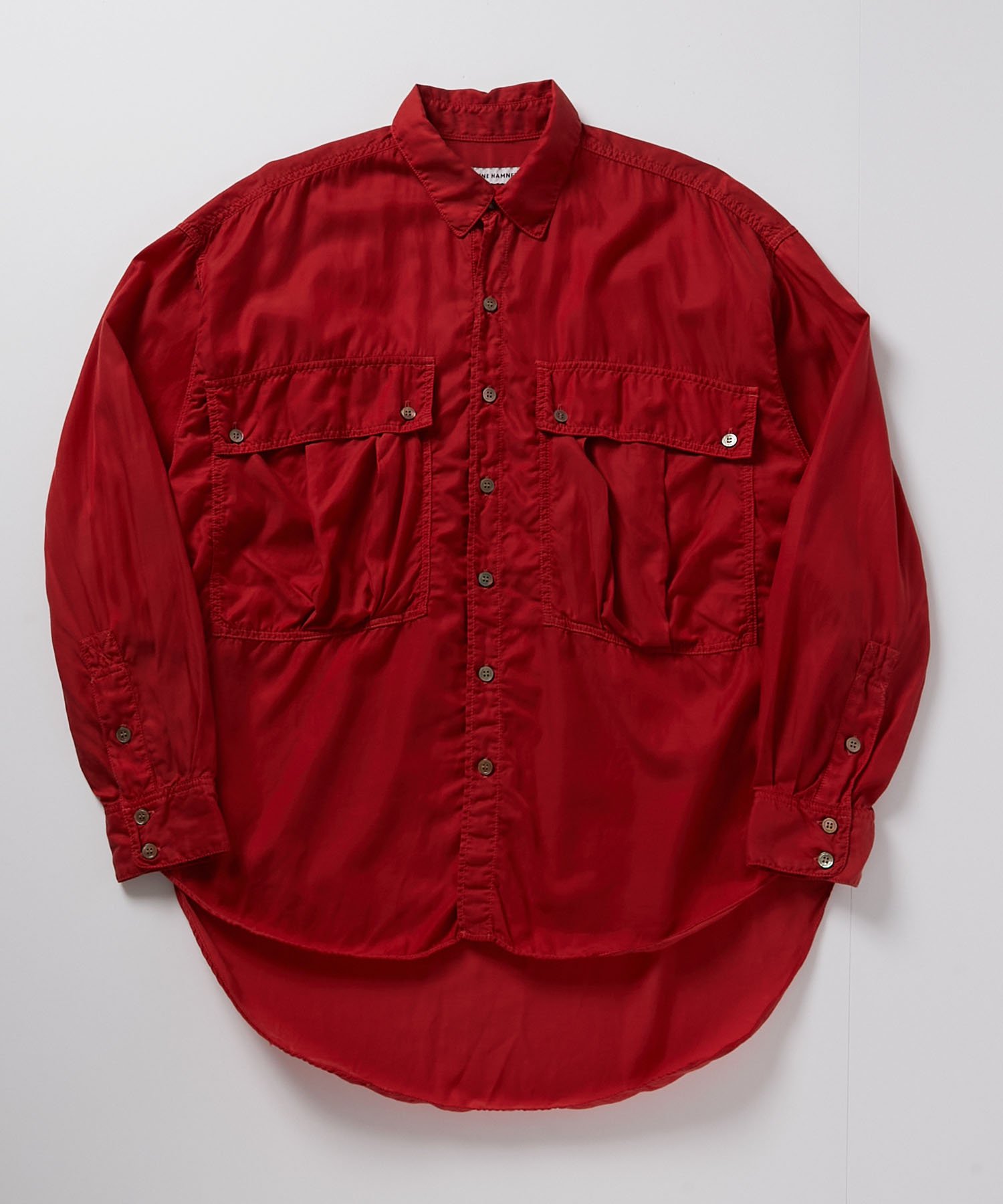 40%OFF＞【KATHARINE HAMNETT】LONGTAIL WORK SHIRT - REBIRTH PROJECT