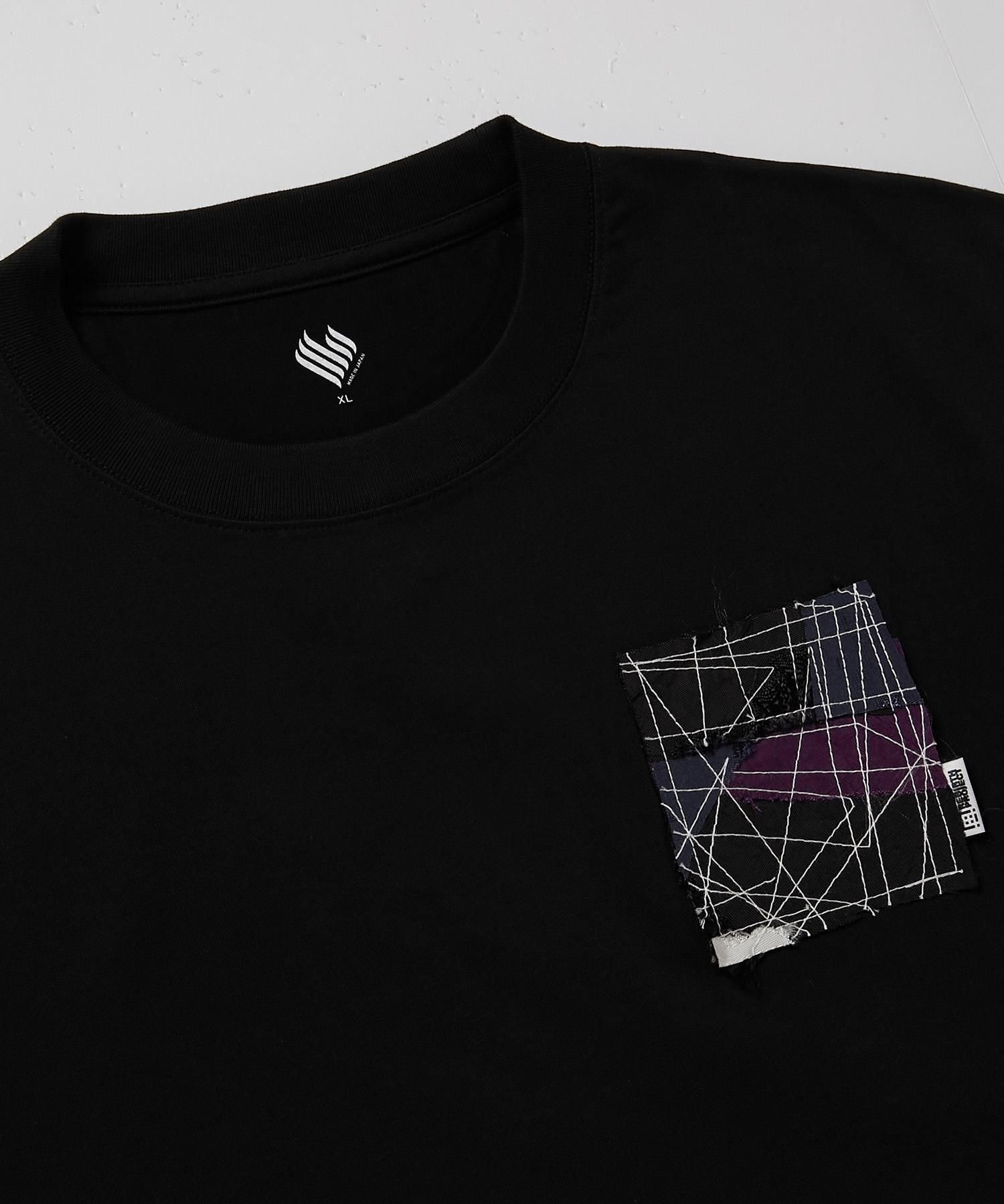 <img class='new_mark_img1' src='https://img.shop-pro.jp/img/new/icons15.gif' style='border:none;display:inline;margin:0px;padding:0px;width:auto;' />REBIRTH PROJECTAIRBACK Handmade Patchwork TeeBLK/XL-2