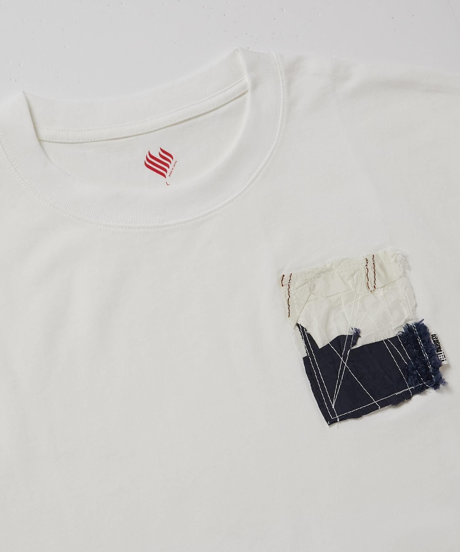 <img class='new_mark_img1' src='https://img.shop-pro.jp/img/new/icons15.gif' style='border:none;display:inline;margin:0px;padding:0px;width:auto;' />REBIRTH PROJECTAIRBACK Handmade Patchwork TeeWHT/L-2