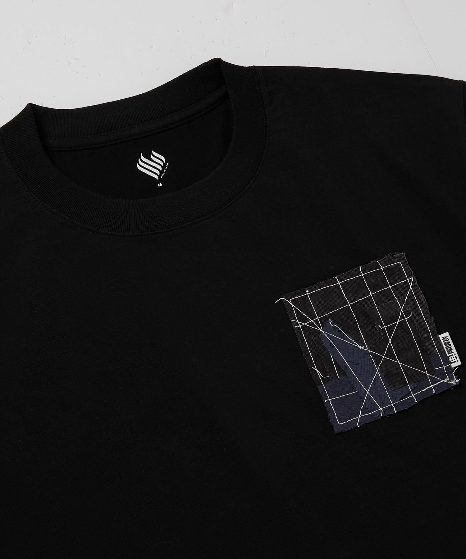 <img class='new_mark_img1' src='https://img.shop-pro.jp/img/new/icons15.gif' style='border:none;display:inline;margin:0px;padding:0px;width:auto;' />REBIRTH PROJECTAIRBACK Handmade Patchwork TeeBLK/M-1