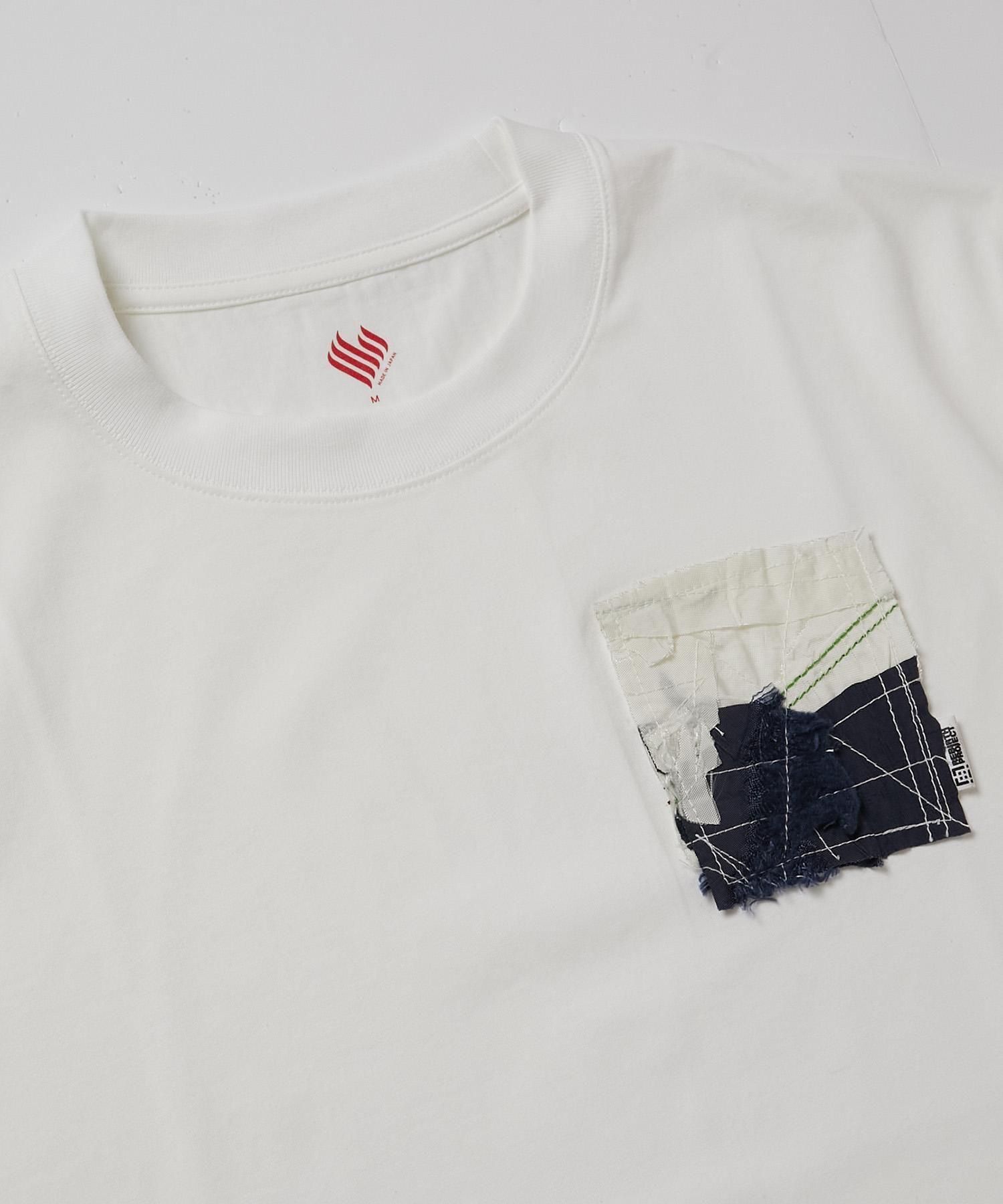<img class='new_mark_img1' src='https://img.shop-pro.jp/img/new/icons15.gif' style='border:none;display:inline;margin:0px;padding:0px;width:auto;' />REBIRTH PROJECTAIRBACK Handmade Patchwork TeeWHT/M-2
