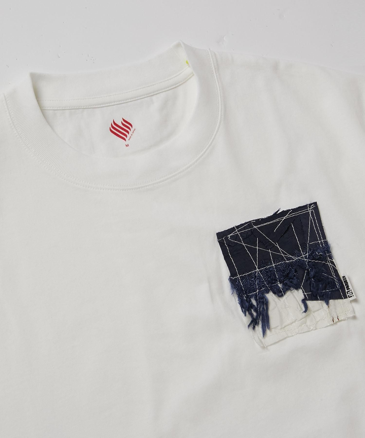 <img class='new_mark_img1' src='https://img.shop-pro.jp/img/new/icons15.gif' style='border:none;display:inline;margin:0px;padding:0px;width:auto;' />REBIRTH PROJECTAIRBACK Handmade Patchwork TeeWHT/M-1