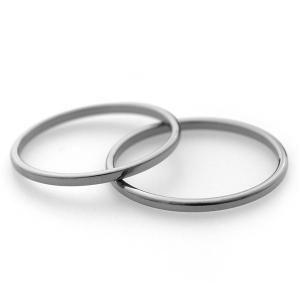 チタンリング￼ 2種類 チタンの指輪