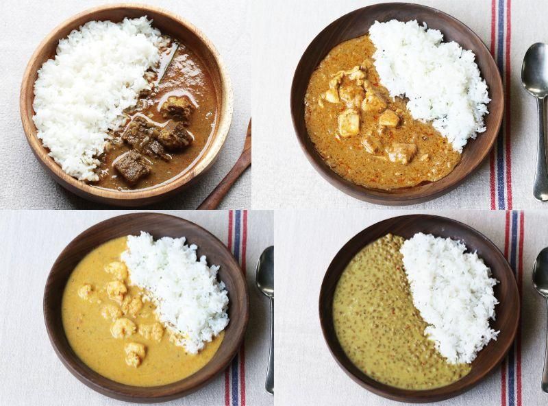 シェーンカレー 本格スリランカカレー4点セット 冷凍 Lacometa シェーンカレー 本格スリランカカレー4点セット 冷凍 Lacometa