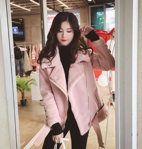 ふわふわボアの韓国ムスタンコート きれいめオフィス通勤レディース韓国ファッション通販 Maribel ふわふわボアの韓国ムスタンコート きれいめオフィス通勤レディース韓国ファッション通販 Maribel