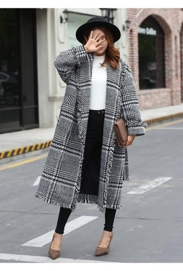 Gready Brilliant エアリーチェックロングガウンコート コート美品 941172_main20.jpg?20211224114220