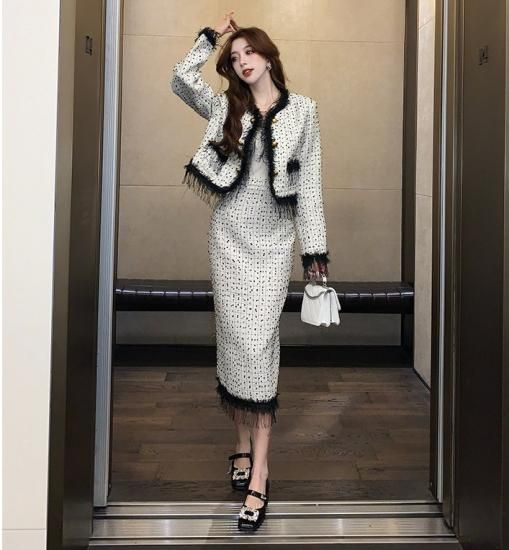 CHANEL シャネル セットアップ ツイード ジャケット＆スカート