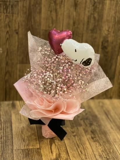 ピンクグラデーションカスミソウ花束 Hana Linka ピンクグラデーションカスミソウ花束 Hana Linka