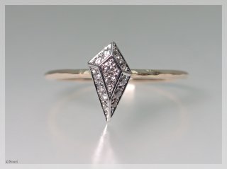 一粒ダイヤモンドのようなリング デフォルメタイプ (Neo Stella Deformation Ring)