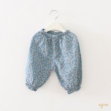 Flower summer pants/ޡѥ<br>Blue<br>nijiiro select<br>2016SS