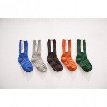 rib socks<br>Fall orange set<br>5 Color Set<br>yoi<br>18FW