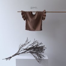 Frill T<br>brown<br>『guno・』<br>19SS <br>定価<s>1,800円</s><br>S/M
