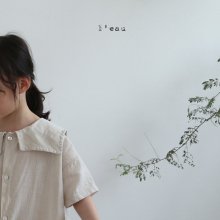 square ops <br>light beige<br>『 l'eau 』<br>19SS <br>定価<s>4,080円</s>