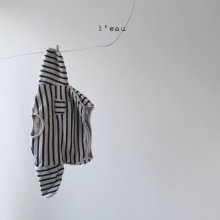 stripe T<br>navy<br>『 l'eau 』<br>19FW<br>定価<s>2,800円</s><br>M