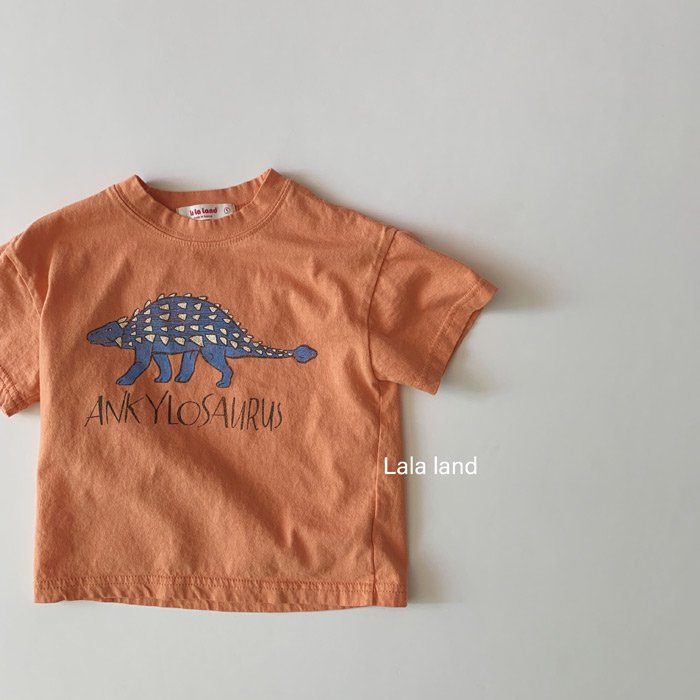 韓国子供服 にじいろこどもふく dinosaur T | 20SS LaLa Land Import Kidswear nijiiro