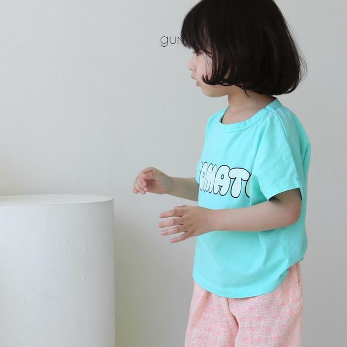 韓国子供服 にじいろこどもふく tomato T | 20SS guno・ Import Kidswear nijiiro 韓国子供服 にじいろこどもふく tomato T | 20SS guno・ Import Kidswear nijiiro