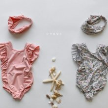 Macaron ops swimsuit set<br>2 color<br>『anggo』<br>20SS<br>定価<s>3,600円</s>