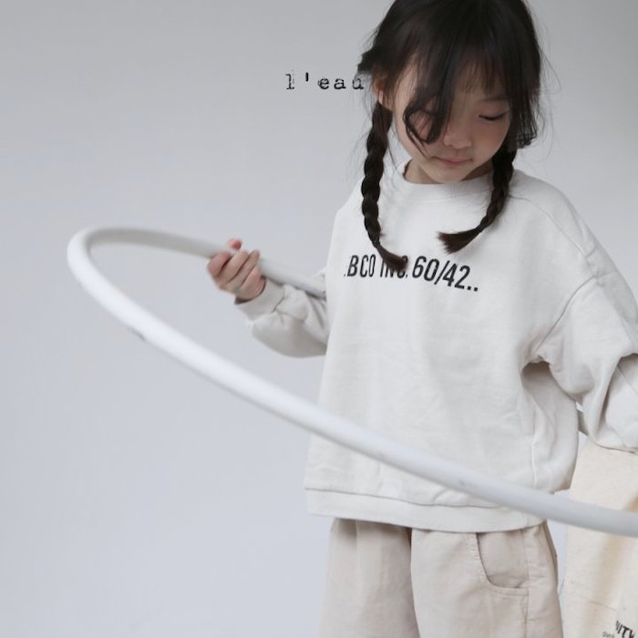 韓国子供服 にじいろこどもふく back cutting (ebco) T | 20FW l'eau Import Kidswear nijiiro