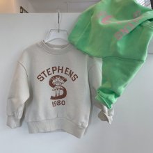 Suzy Sweatshirt<br>light green<br>『viviennelee』<br>20FW <br>定価<s>3,080円</s><br>S/XL