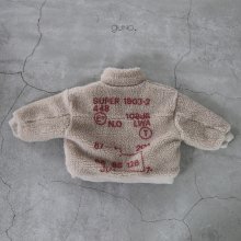 lettering jumper<br>beige<br>『guno・』<br>21FW<br>定価<s>7,200円</s><br>XL
