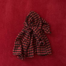 Caramel ops<br>Red check<br>『viviennelee』<br>21FW<br>with junior & MOM<br>定価<s>5,400円</s>