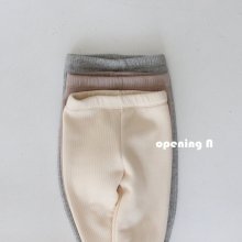 Soft fluff leggings<br>4 color<br>OpeningN<br>21FW
