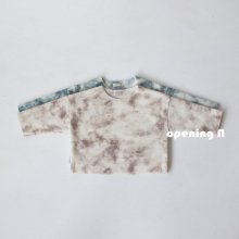 dyeing fleece top<br>2 color<br>『OpeningN』<br>21FW<br>定価<s>1,900円</s><br>S/L/XL