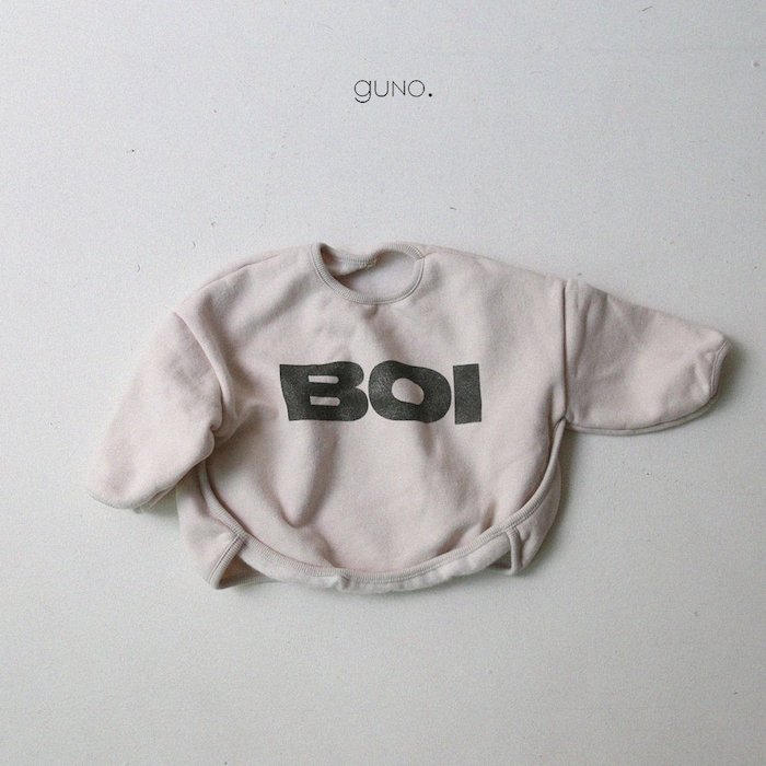 韓国子供服 にじいろこどもふく BOI T | 21FW guno・ Import Kidswear