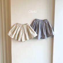 Flat Pleated Shorts PT<br>2 color<br>『O'ahu』<br>22SS