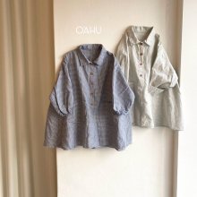 Square check ops<br>2 color<br>『O'ahu』<br>22SS