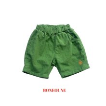 Linen Pants<br>Green<br>『boneoune』<br>22SS