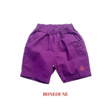 Linen Pants<br>Purple<br>『boneoune』<br>22SS