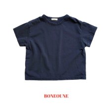 Daily short sleeve T<br>Navy<br>boneoune<br>22SS<br><s>1,480</s><br>S/M/JS
