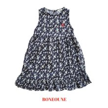 Bianca_dress<br>Navy<br>『boneoune』<br>22SS<br>定価<s>3,990円</s>