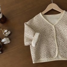 Flower cardigan<br>cotton house<br>22AW