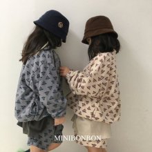 Walking zip-up<br>2 color<br>『minibonbon』<br>22AW<br>定価<s>4,200円</s><br>XL