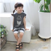 Love you Latte T/パンツ 上下セット<br>(charcoal) <s>定価2,880円</s><br><b>20%Off</b><img class='new_mark_img2' src='https://img.shop-pro.jp/img/new/icons20.gif' style='border:none;display:inline;margin:0px;padding:0px;width:auto;' />