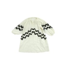 Wave Dress (Organic Cotton)<br>CREAM<br>『Tambere』 <br>16SS<br>定価<s>8,900円</s> <b>20%Off</b>