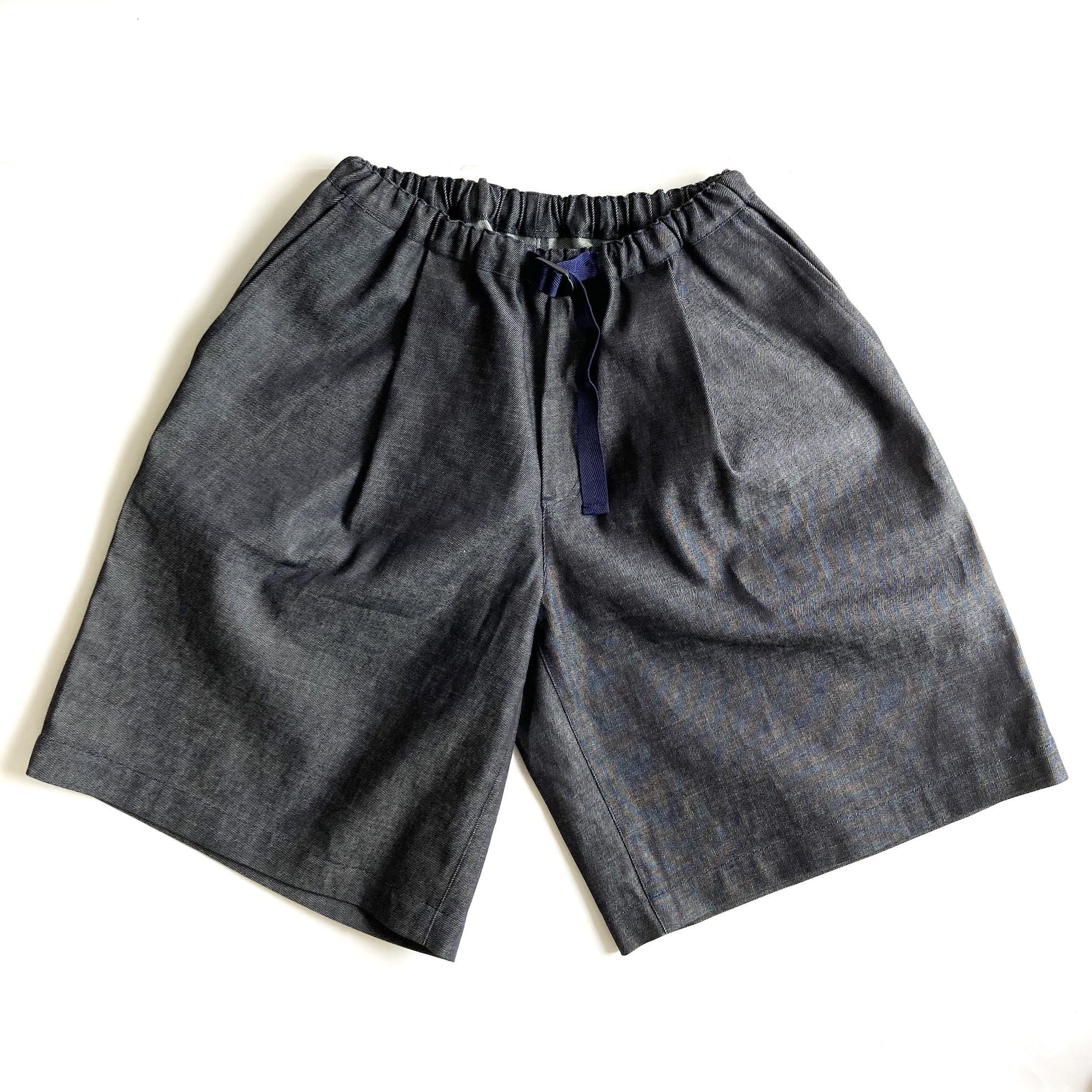 信用 Be prepared 1Tuck Easy Shorts indigo 美品 i9tmg.com.br