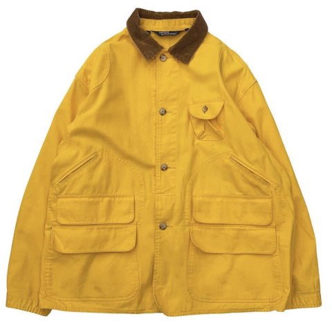 Vintage Polo Ralph Lauren Yellow Chore Coat - XL