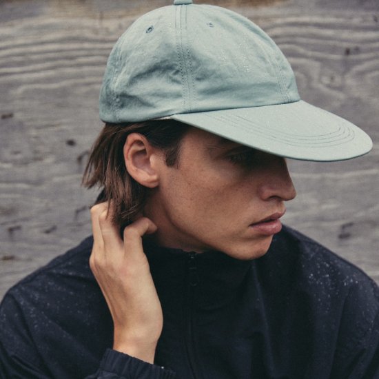 COMFORTABLE REASON / Nylon Leisure Cap - lime, sax, vermilion