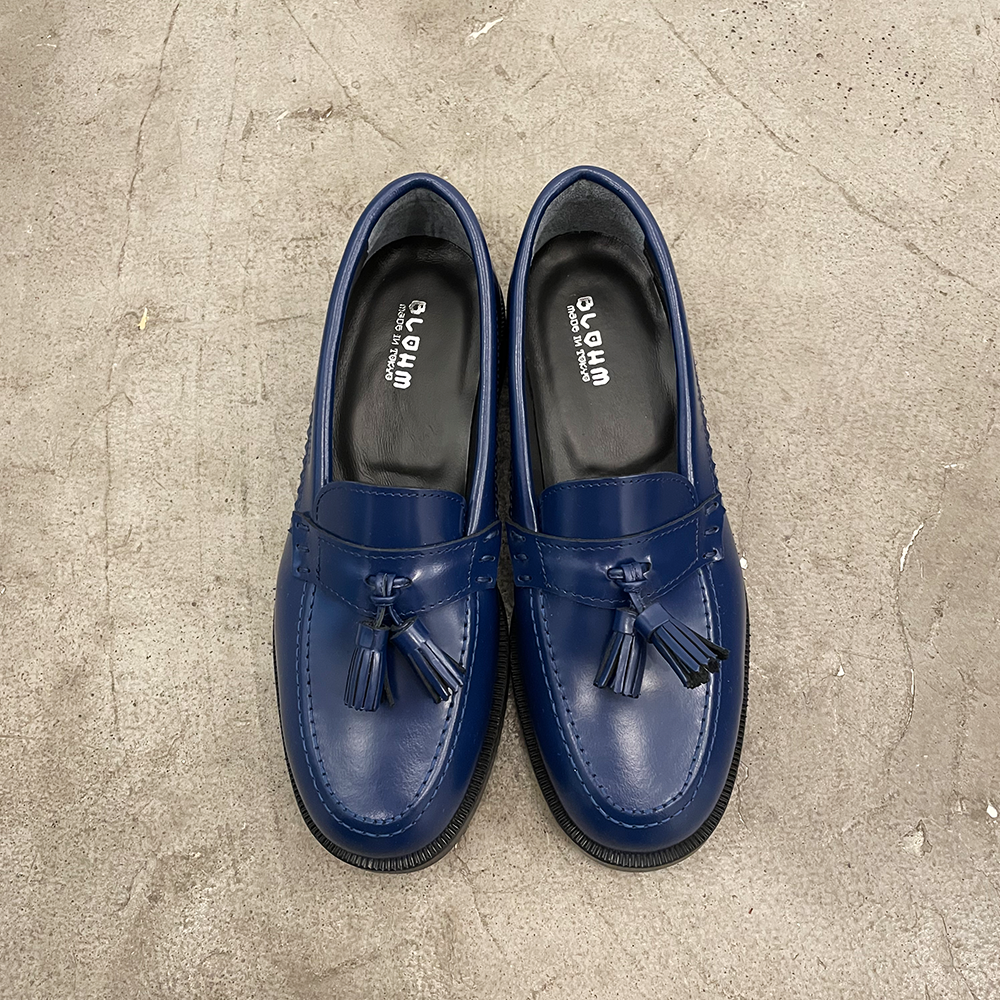 BLOHM / EDGE BASS LOAFER - navy - CONTE-NU