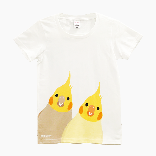 Tシャツ（SMILE BIRD  / オカメインコ）