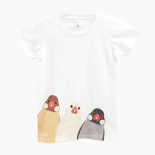 Tシャツ（SMILE BIRD  / 文鳥）