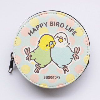 コインケース（HAPPY BIRD LIFE / セキセイインコ）
