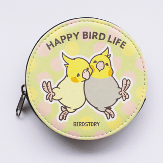 コインケース（HAPPY BIRD LIFE / オカメインコ）