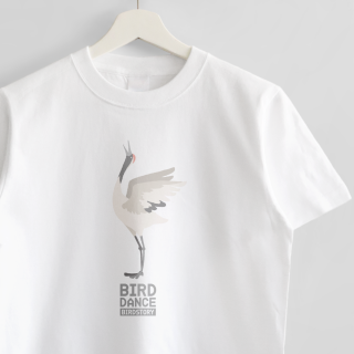 Tシャツ（BIRD DANCE / タンチョウ）