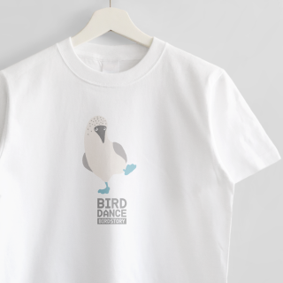 Tシャツ（BIRD DANCE / アオアシカツオドリ）
