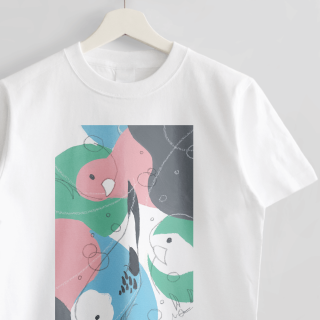 Tシャツ（オクムラミチヨ / soda birds）